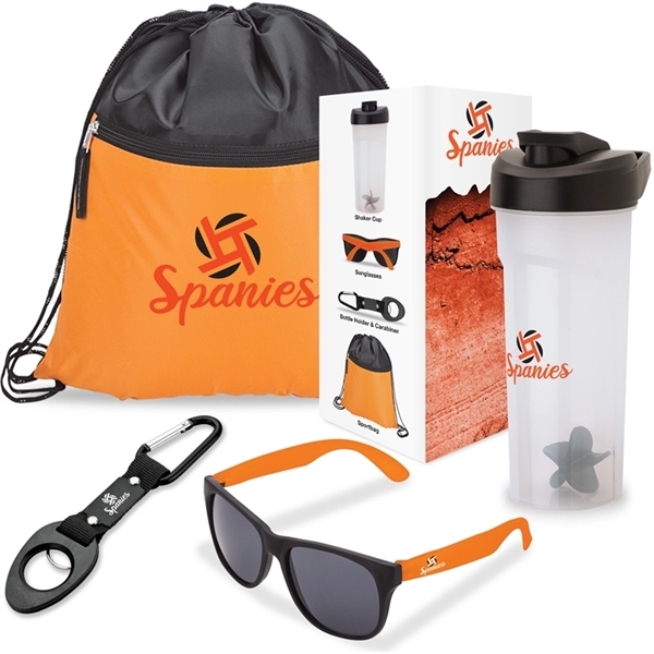 Athletic 4-Piece Fitness Gift Set - Image 7