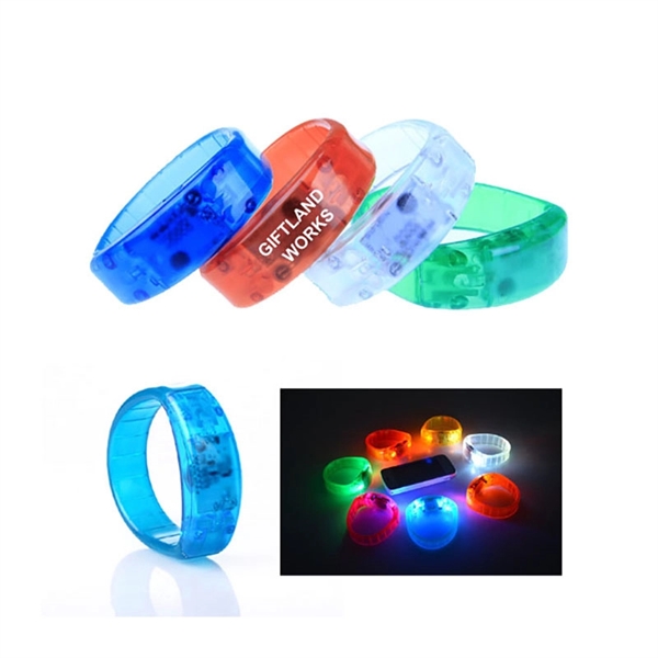 LED Flashing Bracelet Or Wristband - Image 1