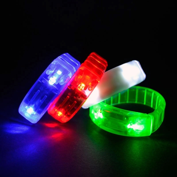 LED Flashing Bracelet Or Wristband - Image 2
