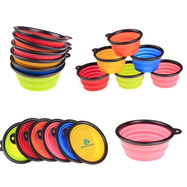 Foldable Silicone Pet Bowl Or Collapsible Dog Bowl - Image 1