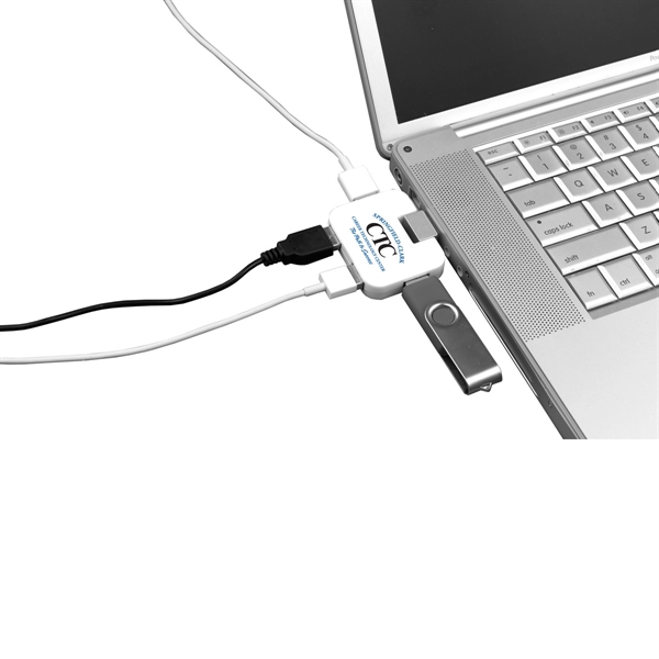 Quadraport 4 Port Mini USB 2.0 Hub - Image 13