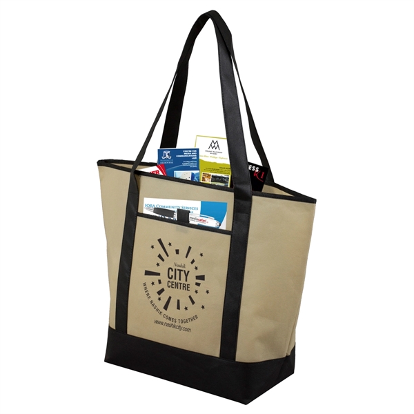 The City Life Beach, Corporate and Travel Boat Tote Bag - Image 5
