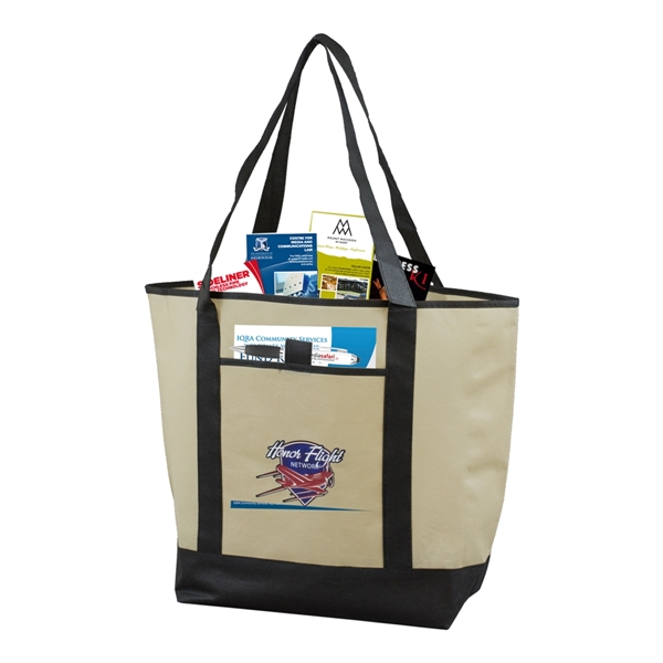 The City Life Beach, Corporate and Travel Boat Tote Bag - Image 13
