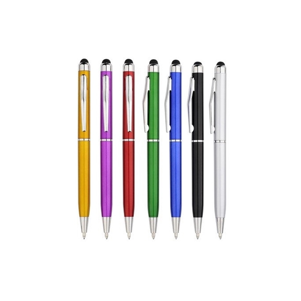 Plastic Cheap Twist Touch Pen Or Stylus Pen - Image 2