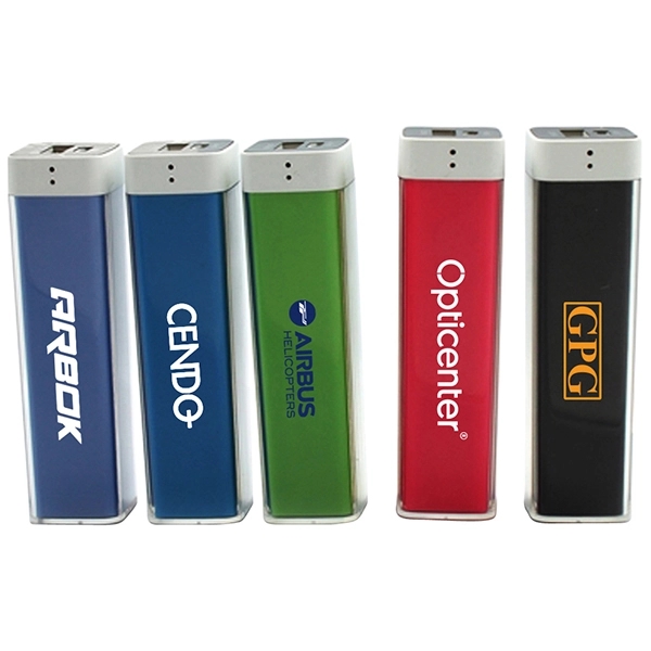 2200mAh Power Bank with Charging Cable - Image 1