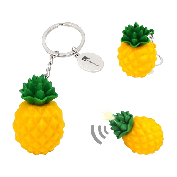 Pineapple LED Keychain - Image 1