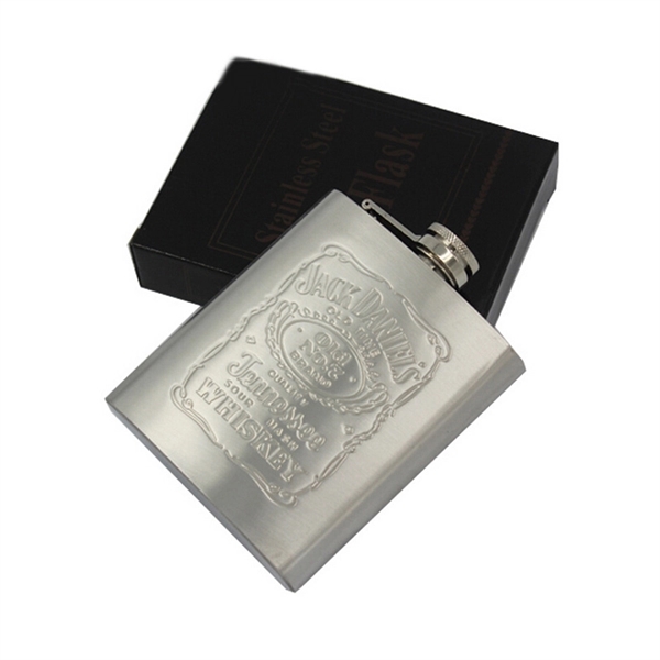 Stainless Steel Hip Flask - Image 4