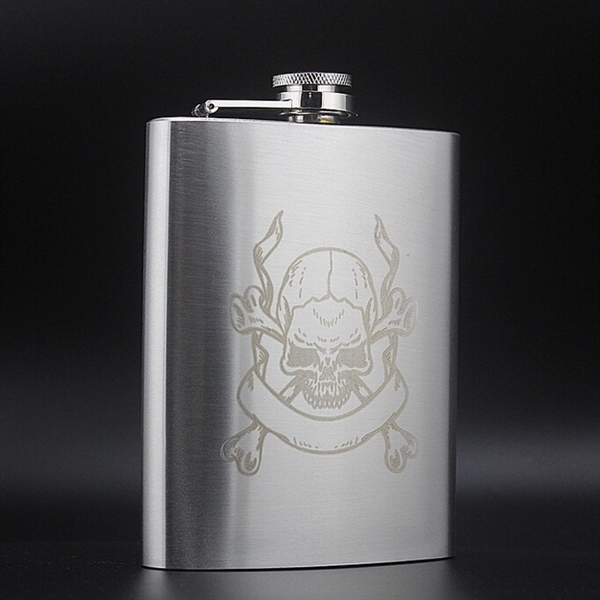 Stainless Steel Hip Flask - Image 5