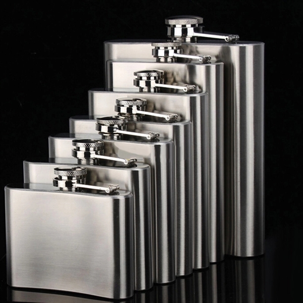 Stainless Steel Hip Flask - Image 11
