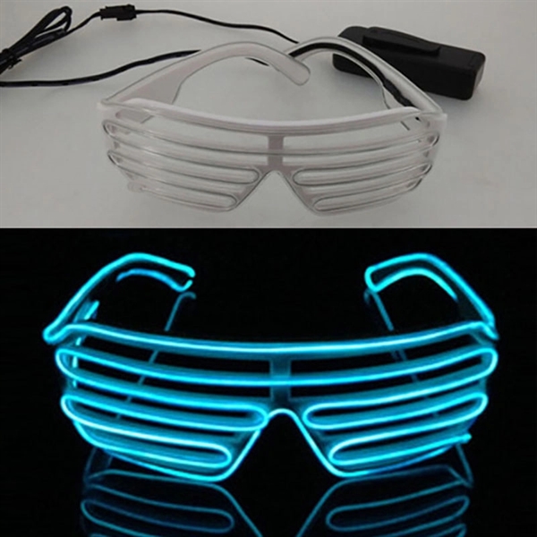 LED Flashing Shutter Glasses - Image 1