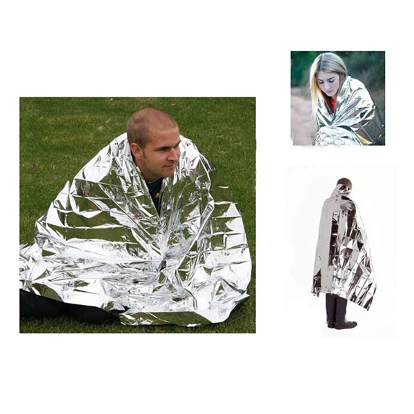 Outdoor Emergency Gold Or Silver Blanket - Image 2