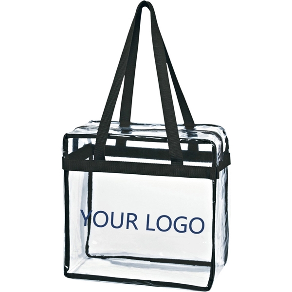 Clear PVC Tote Bag Or Transparent Beach Bag - Image 2