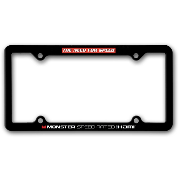 Thin Panel License Plate Frame,Full Color Digital - Image 2