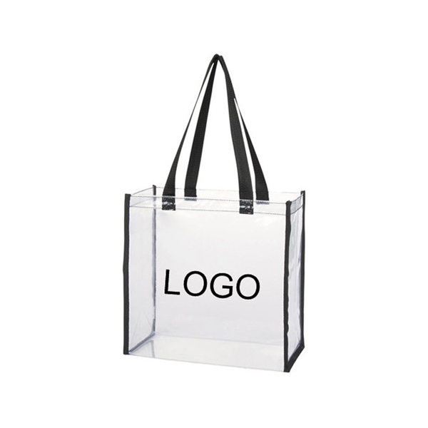Clear PVC Tote Bag Or Transparent Beach Bag - Image 3