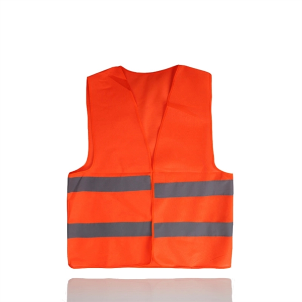 Adult Polyester Reflective Safety Vest - Image 2