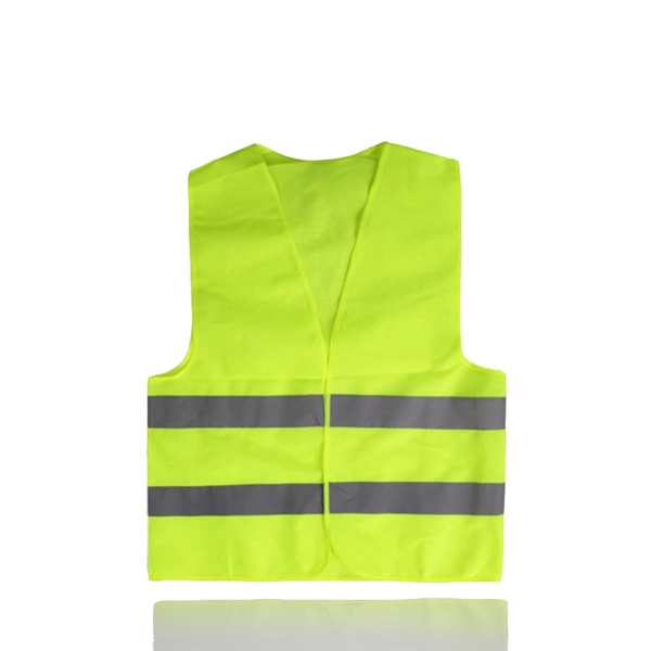 Adult Polyester Reflective Safety Vest - Image 3