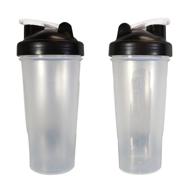 Transparent Fitness Shaker Bottle - Image 8