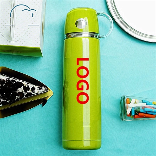 Multifunctional Stainless Steel Thermos Cup Tea Cup  - Image 1