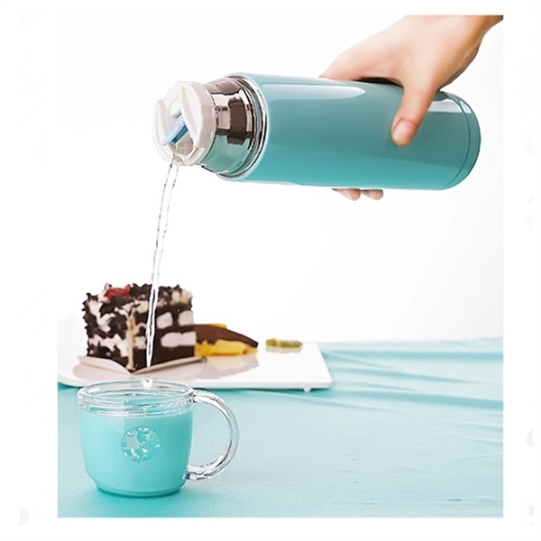 Multifunctional Stainless Steel Thermos Cup Tea Cup  - Image 3