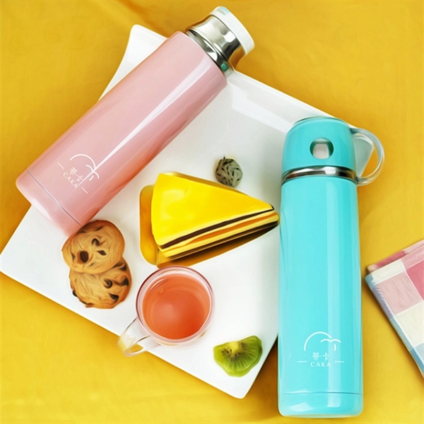 Multifunctional Stainless Steel Thermos Cup Tea Cup  - Image 4