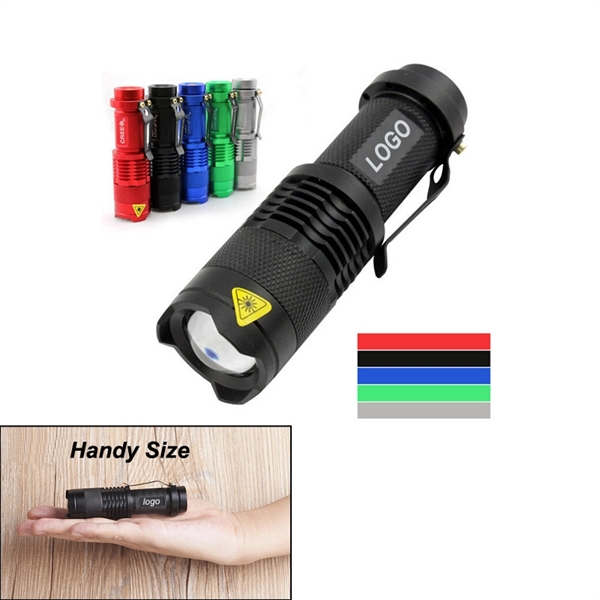 Super Bright Zoomable Or Telescopic LED Flashlight - Image 5