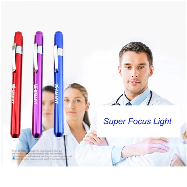 Doctor Medical Examination LED Pen With Clip - Image 2