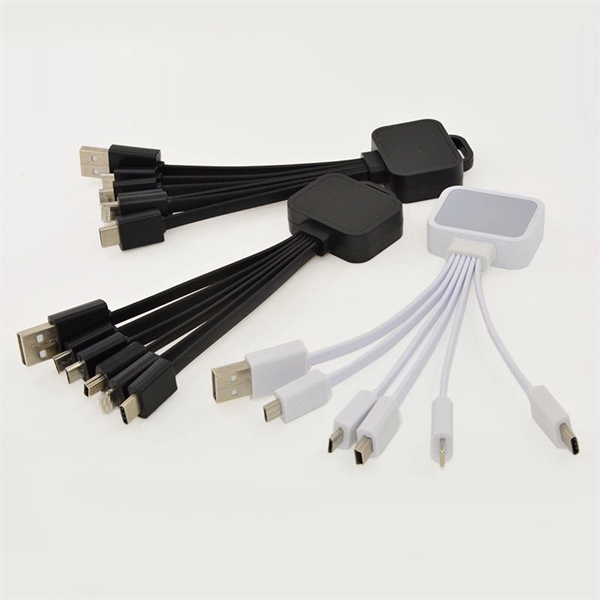 Multi Phone Charging Cable 5 In One With Custom LED Backligh - Image 3