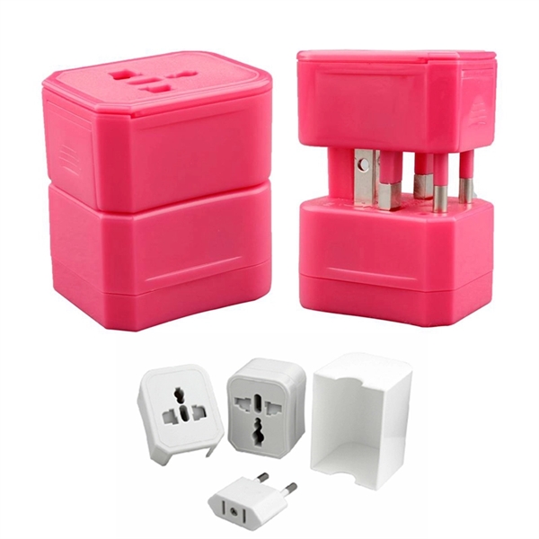 Universal Travel Adapter Or Plug 3 In 1 - Image 2