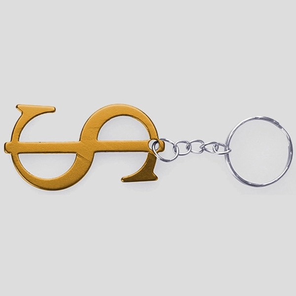 Dollar Shape Key Ring w/ Bottle Opener - Image 4