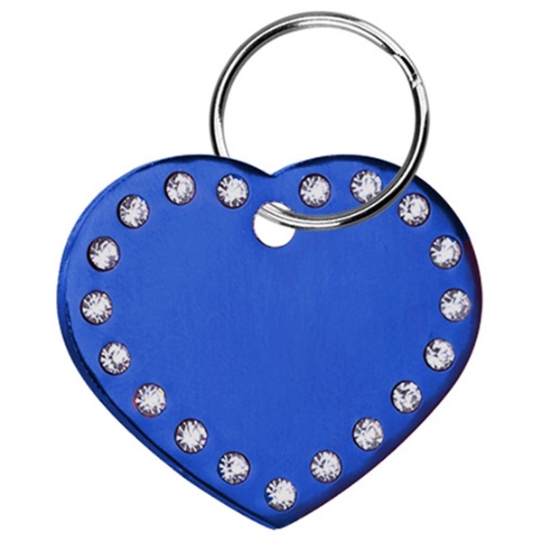 Heart Shaped Key Chain and Pet Tag - Image 2