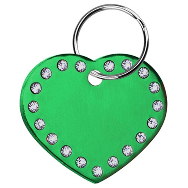 Heart Shaped Key Chain and Pet Tag - Image 3