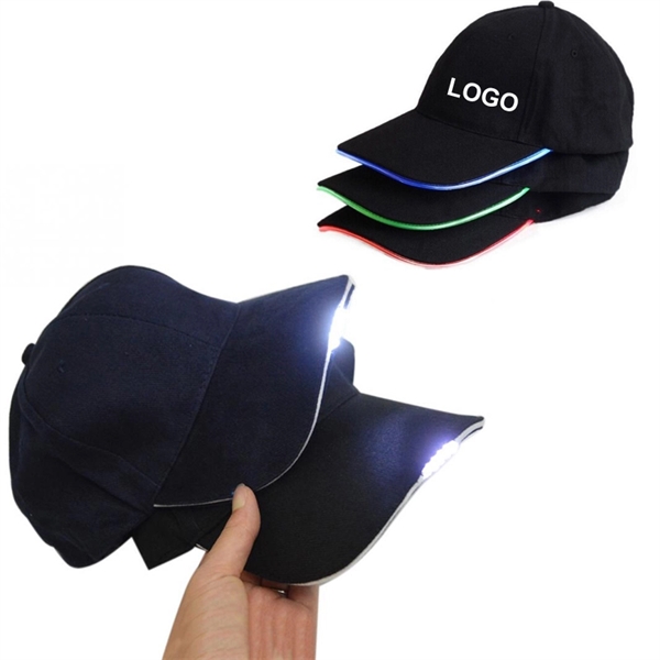 5 LED Baseball Cap Hat Or  Bright Lights Unisex Baseball Cap - Image 1