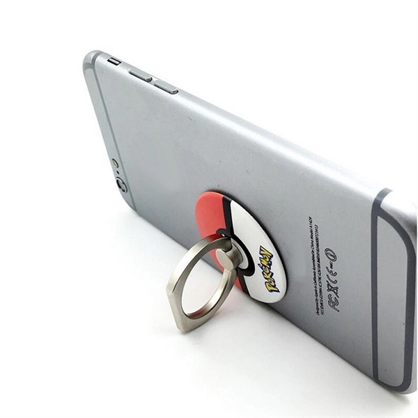 Custom Round Shape Full Color Imprinting Phone Ring Holder O - Image 3