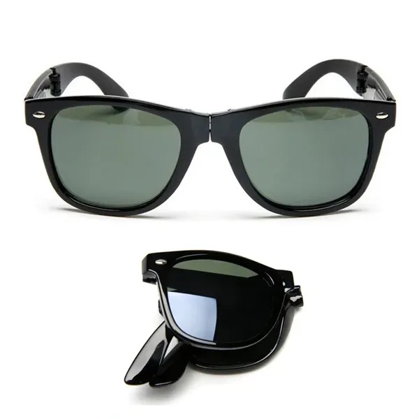 Plastic Foldable Promotional Sunglasses - Image 1