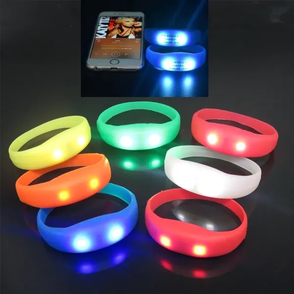 Silicone Music Activated Wristband - Image 2