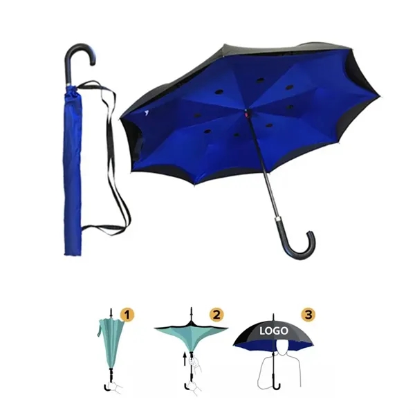 J-holder Reverse Umbrella - Image 1