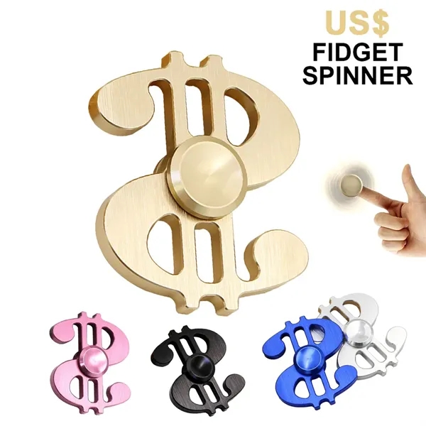 Dollar Sign Fidget Spinner - Image 2