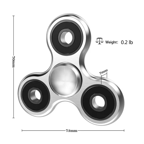 Aluminum Alloy Fidget Spinner Finger Spinner - Image 3