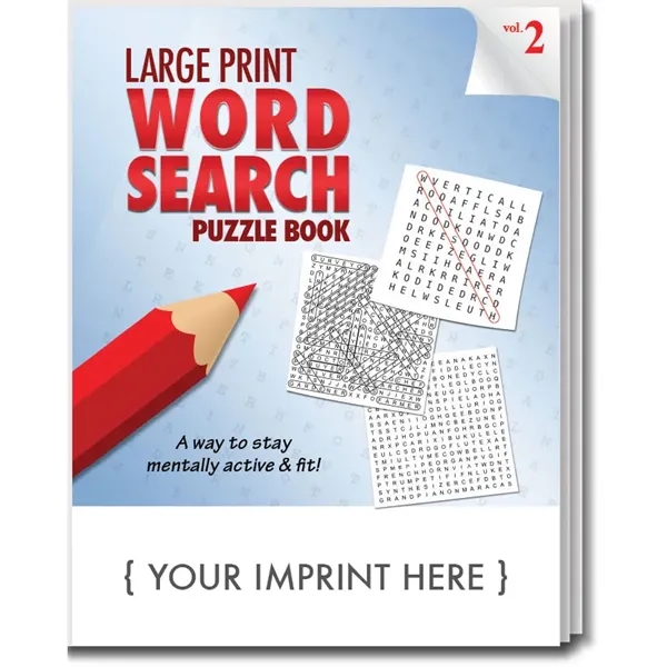 PUZZLE PACK, LARGE PRINT Word Search Puzzle Set - Volume 2 - Image 2
