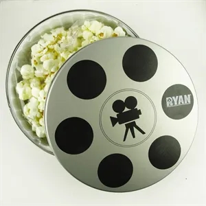 Movie Reel Butter Popcorn Tin