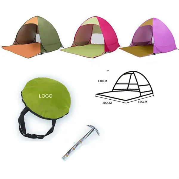Automatic Pop Up Outdoors Beach Tent Sun Shelter - Image 5