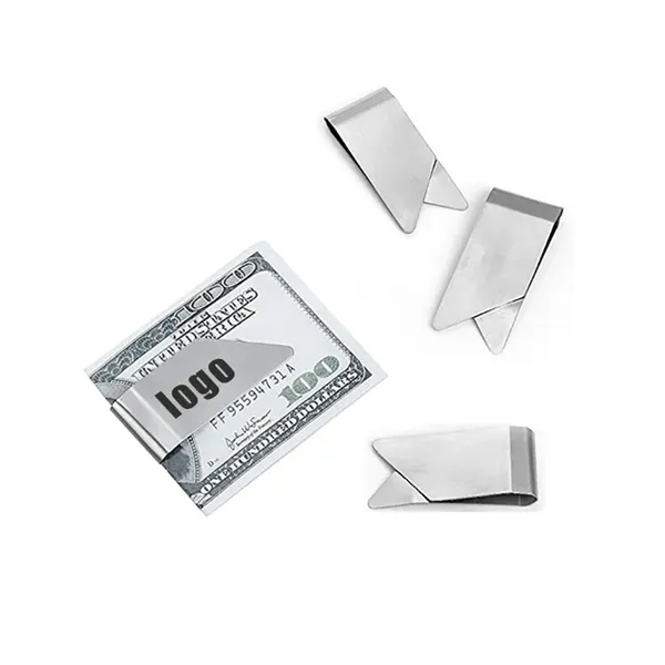 Silver Bookmark or Money Clip - Image 2