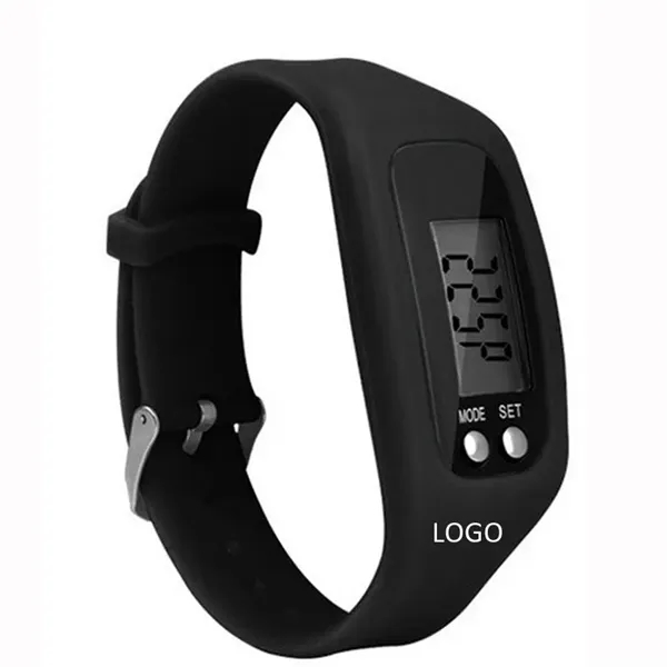 Digital Led Silicone Watch Pedometer - Image 3