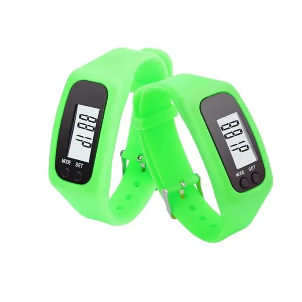 Digital Led Silicone Watch Pedometer - Image 4