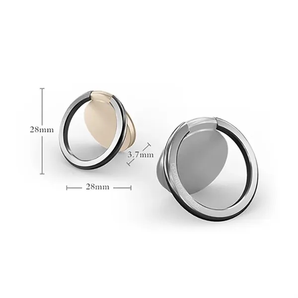 Metal Phone Finger Ring Bracket Kickstand With Adhesive - Image 3