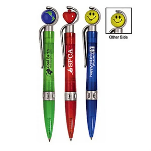 Spinner Globle Pen (Spot Color) - Image 1