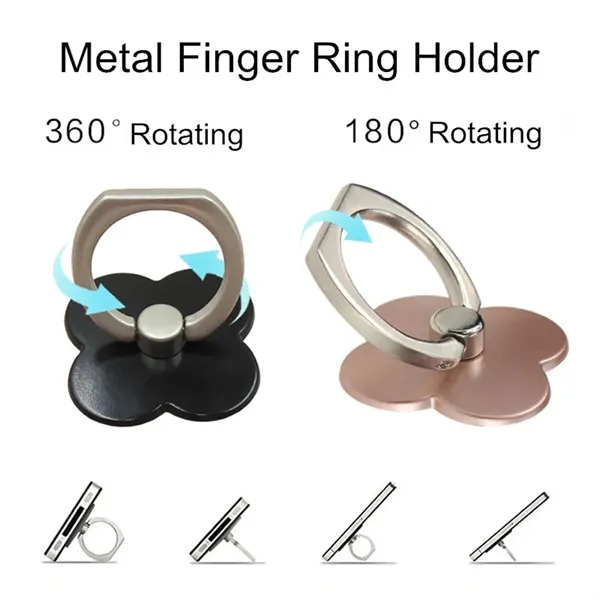 360 Degree Rotating Round Metallic Ring Stand - Image 3