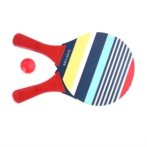 Custom Beach Paddle Set Or Beach Racket Kit