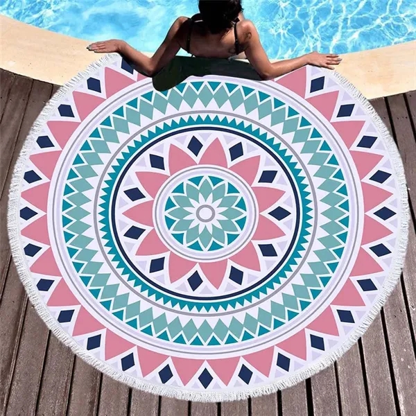 60" Round Beach Towel - Image 7