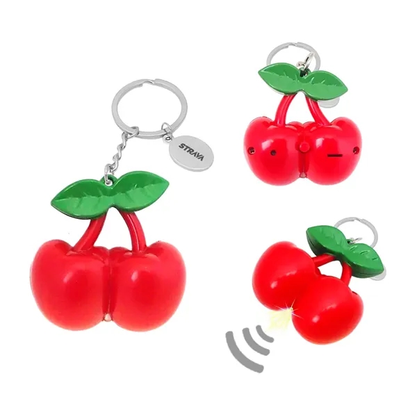 Cherries LED Keychain - Image 1